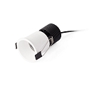 Faro Luminaria empotrable para techos FOX LED IP20, blanco mate