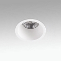 Faro Luminaria empotrable para techos FOX LED IP20, blanco mate