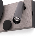Faro Luminaria de pared KLEE LED IP20, gris 