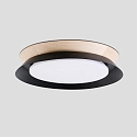 Luminaria de pared y techo TENDER LED IP20, negro mate 