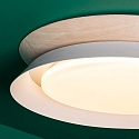 Faro Luminaria de pared y techo TENDER LED IP20, blanco mate 