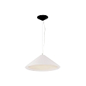 Luminaria colgante SAIGON IN de 3 llamas E27 IP20, negro mate, color natural 