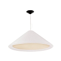 Luminaria colgante SAIGON IN de 4 llamas E27 IP20, negro mate, color natural 