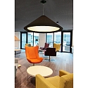 pendant luminaire SAIGON IN 4 flames E27 IP20, black matt 
