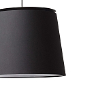 Luminaria colgante SAVOY E27 IP20, negro 