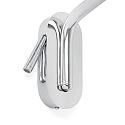 Faro wall luminaire ETERNA E27 IP20, chrome, black 