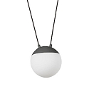 Faro pendant luminaire MINE 4 flames E27 IP20, dark grey 
