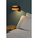 wall luminaire LOOP LED IP20, black matt 