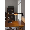 wall luminaire LOOP LED IP20, black matt 