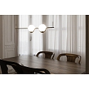 Faro pendant luminaire LE VITA LED IP20, glossy, gold 