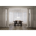 Faro pendant luminaire LE VITA LED IP20, glossy, gold 