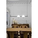 pendant luminaire LE VITA LED IP20, black matt 