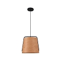 Luminaria colgante STOOD E27 IP20, negro mate 