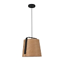 Faro Luminaria colgante STOOD E27 IP20, negro mate 