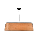 Luminaria colgante STOOD de 5 llamas E27 IP20, negro mate 