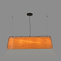 Faro Luminaria colgante STOOD de 5 llamas E27 IP20, negro mate 