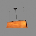 Faro Luminaria colgante STOOD de 5 llamas E27 IP20, negro mate 