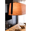 Faro Luminaria colgante STOOD de 5 llamas E27 IP20, negro mate 