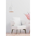 Faro pendant luminaire TREE E27 IP20, white matt 