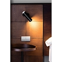 wall luminaire LINK GU10 IP20, black matt 
