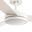 Faro Ceiling fan BARTH with remote control IP20, white matt