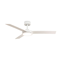 Faro Ceiling fan BARTH with remote control IP20, white matt