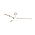 Faro Ceiling fan BARTH with remote control IP20, white matt