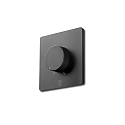 Faro Interruptor de pared de la radio con salida de señal de radiocontrol (RF), negro mate