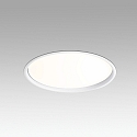 Faro Luminaria empotrable para techos LUAN LED IP44, blanco mate 