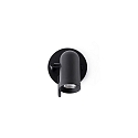Luminaria de pared ORLEANS GU10 IP20, negro mate 