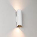 Faro Luminaria de pared STAN 2L Arriba-Abajo GU10 IP20, blanco mate 