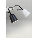 Luminaria de apriete STUDIO E14 IP20, negro mate 