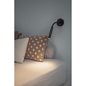 Faro Luminaria de pared KALE LED IP20, negro mate 
