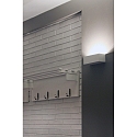 Faro wall luminaire EACO G9 IP20, white matt 