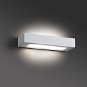 Faro Luminaria de pared OLAF de 2 llamas E14 IP20, blanco mate 