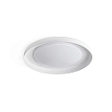 Luminaria de pared y techo DOLME LED IP20, blanco mate 