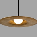Faro Luminaria colgante COSMOS LED IP20, color bronce 