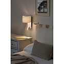 Faro wall luminaire FOLD E27 IP20, white matt 