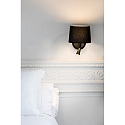 wall luminaire CONGA E27 IP20, black matt 