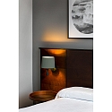 Faro Luminaria de pared SAMBA E27 IP20, verde, negro mate 
