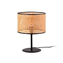 Luminaria de mesa MAMBO E27 IP20, negro mate 