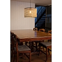 Faro Luminaria colgante MAMBO E27 IP20, negro mate 