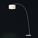 Faro floor lamp PAPUA E27 IP20, black matt 