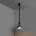 Faro Luminaria colgante KOMBO E27 IP20, gris, negro mate 