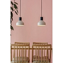 Faro Luminaria colgante KOMBO E27 IP20, beige, negro mate 