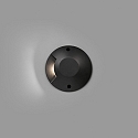 Faro Luminaria de pared para exteriores LOTH LED IP67, negro mate 