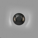 Faro Luminaria de pared para exteriores LOTH LED IP67, negro mate 