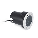 Faro Luminaria empotrable en suelo GEISER 180 / 10� redondo, ajustable, pasable IP67, acero inoxidable, satinado 