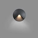 Faro Luminaria de pared para exteriores UVE LED IP44, plomo oscuro 