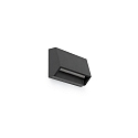 Luminaria de pared para exteriores MUST LED IP65, plomo oscuro 